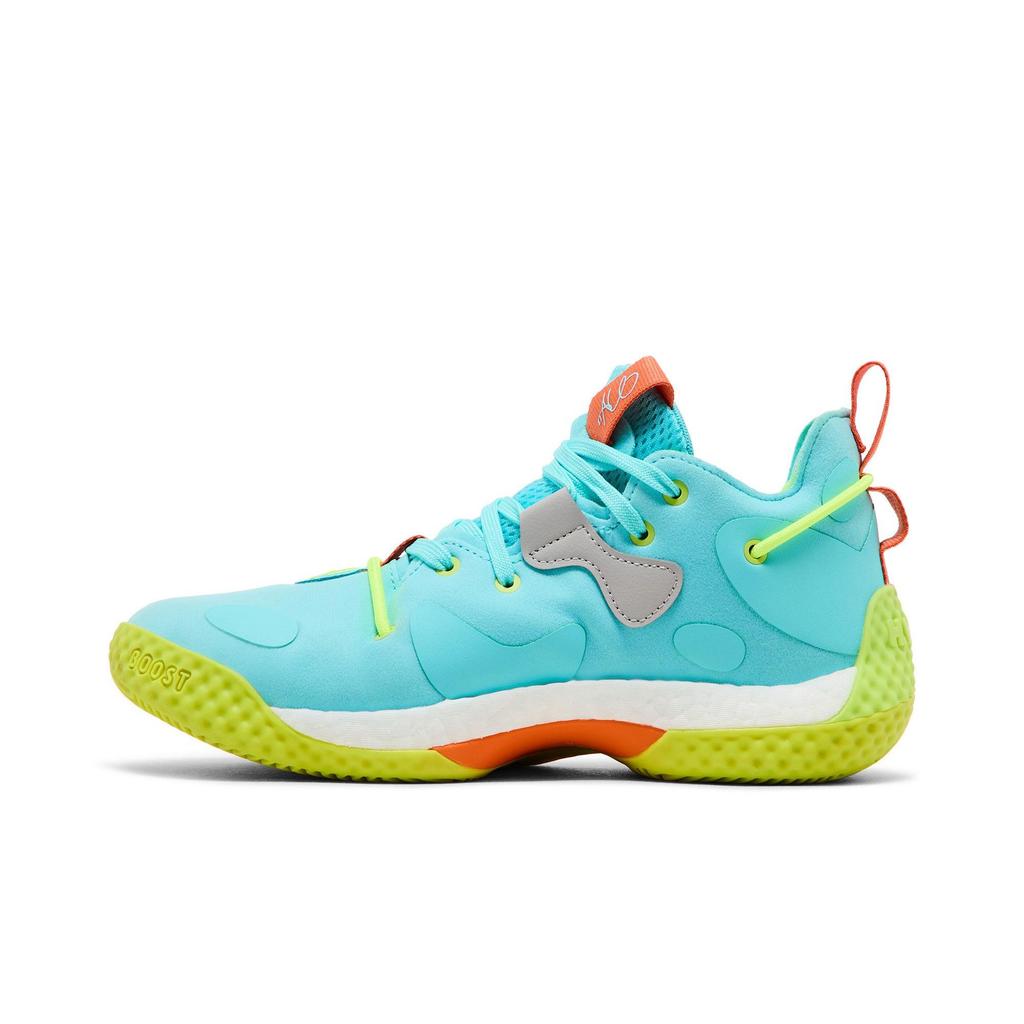 adidas Harden Vol. 6 'Pulse Aqua Solar Yellow' (Unisex) Pulse Aqua / Team Semi Solar Orange / Solar Yellow Basketball Shoes GV8703
