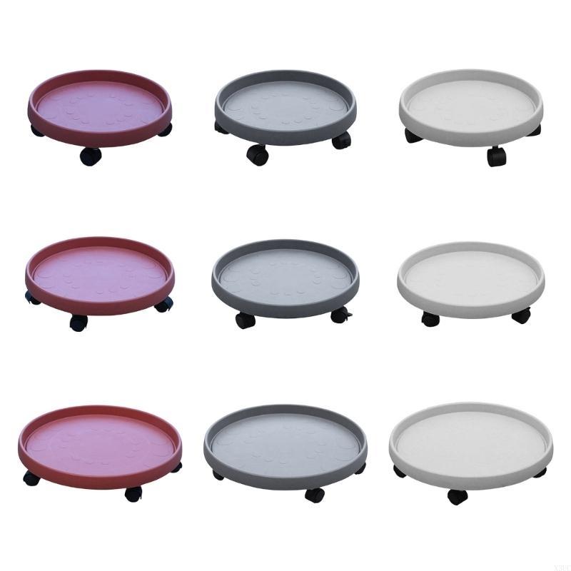 Plant Stand with Rolling Plant Stand Flower Pots Mover Planter Caddies X3UC