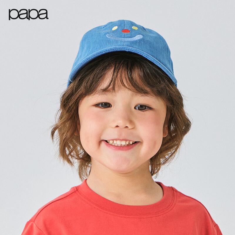 Papa Kids Summer Adjustable Emoji Baseball Cap 50cm