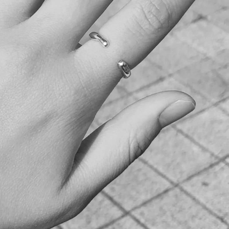 Swim In the Soop Drop Open Ring