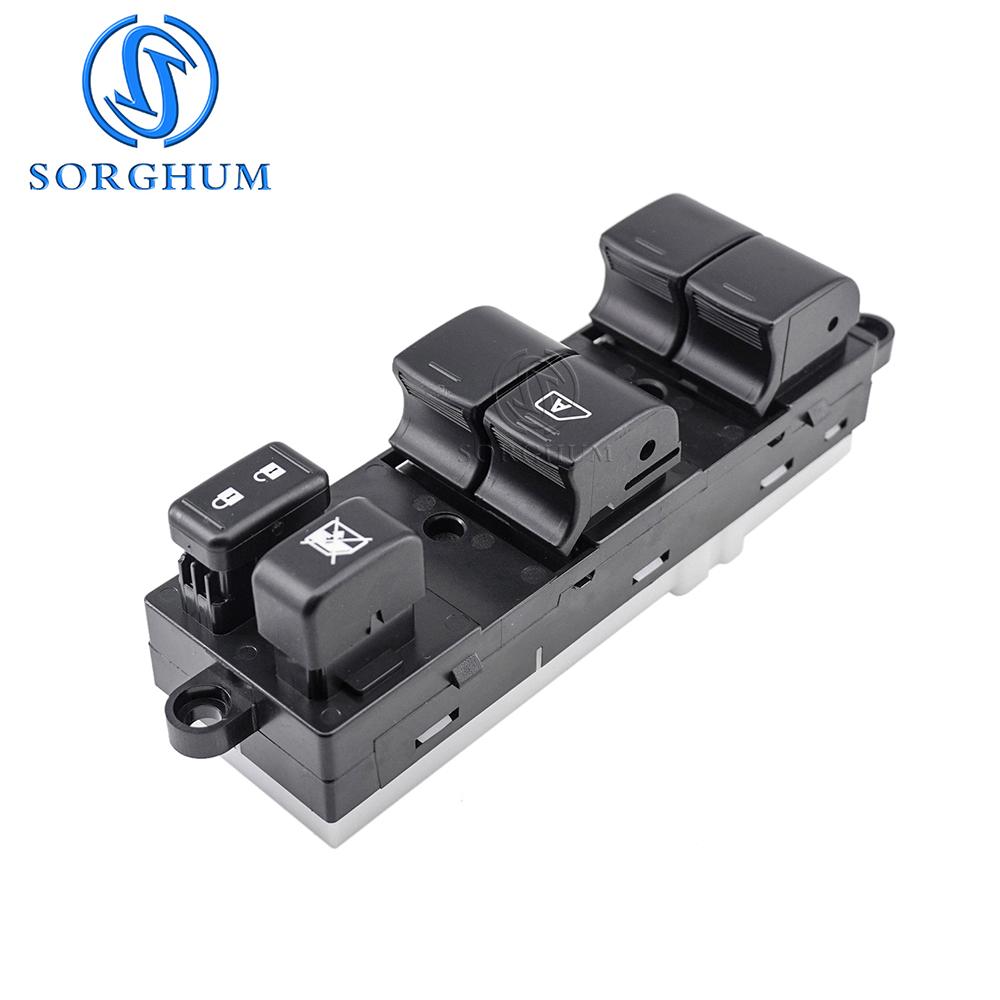 SORGHUM Comutator Principal de Control Geam Electric Regulator Ridicător Pentru Nissan Versa 2010 2011 2012 25401-ZW80A Mașină