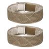 2Pcs Women Non Slip Velvet Wig Elastic Headband Band Adjustable Hair Scarf