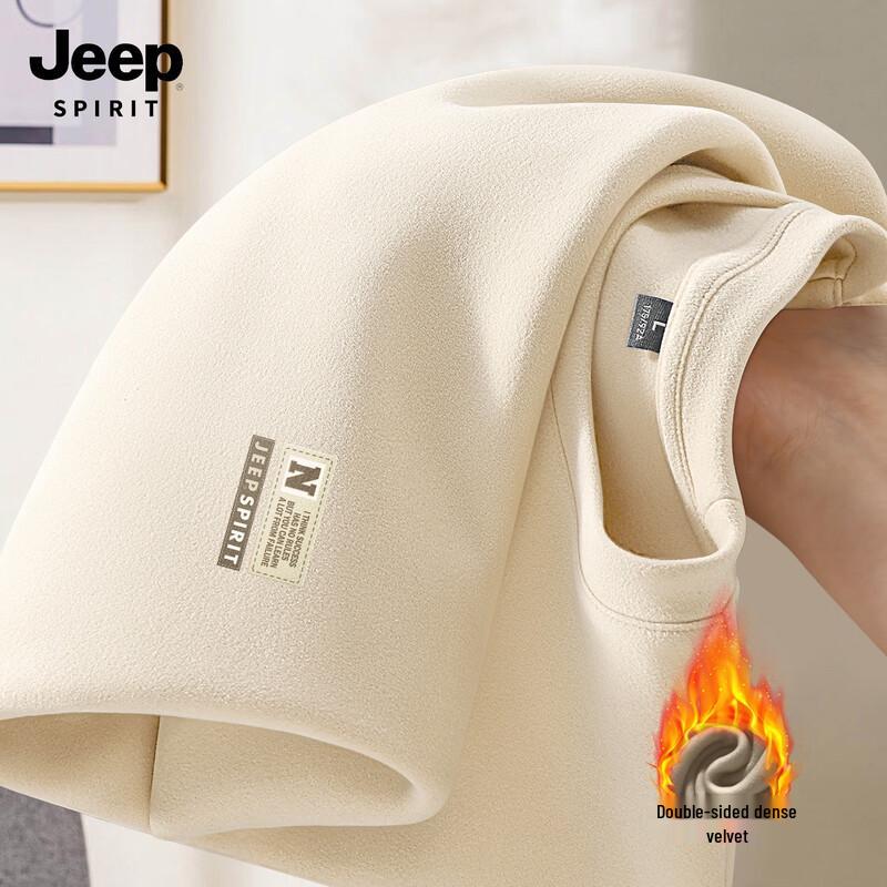 Мужская термофутболка с длинным рукавом и круглым вырезом JEEP SPIRIT 2XL