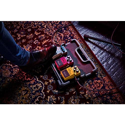 BOSS BCB-30X Effects Pedal Board Case, Durable, Compact, and Lightweight, Black