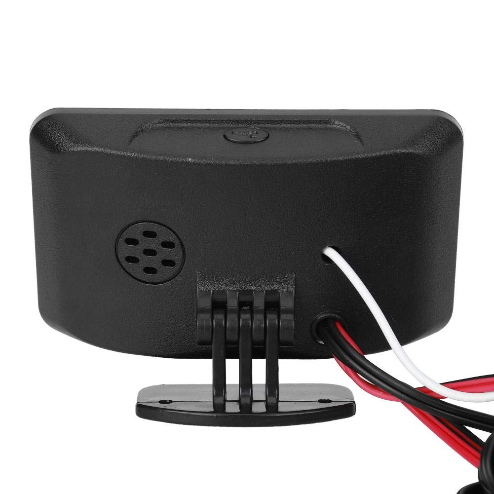 DC 9V-36V 4-in-1 Car Instrument Car LCD Digital Display Voltmeter Fuel Water Temp Oil Pressure Meter for Selecting The Existing Vehicle