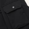 New Balance SS25 Clean Solid Color Minimalist Style Large Pocket Practical Hooded Jacket Men's Black AMJ51325-BK