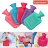 Bouillotte Sac en Caoutchouc Mignon Dessin Animé Hiver Chaud Relaxant Sûr Chaleur Froid Grand Sac d'Eau Chaude Chauffe-Mains Pieds Filles Poche