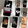 Great Dane Dog For Huawei Nova 12i 12s 11i 8i 9 10 SE Y90 Y60 Y70 Y72 Y73 Y61 Y91 P30 P40 Lite P60 Pro Case