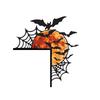 1PC Unique Halloween Door Lintel Decoration Spider Web Door Corner Decoration 25x22cm