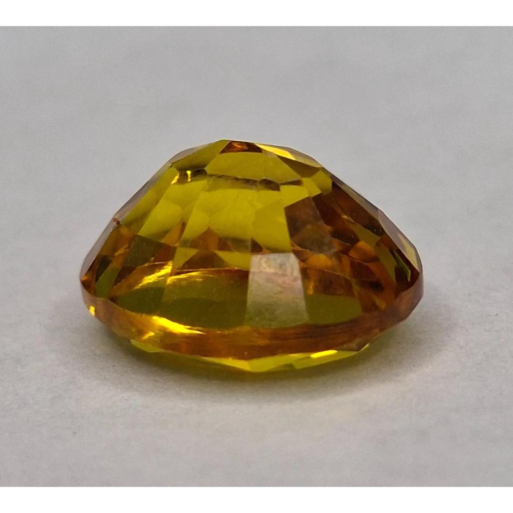 Certified Natural Yellow Sapphire Oval Cut 8-10 Ct Fabulous Loose Gemstone
