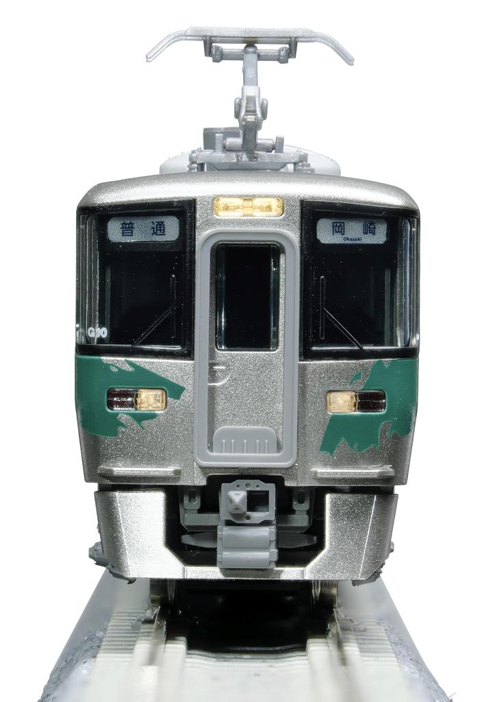 KATO N Gauge Aichi Loop Railway 2000 Series Green Model Train 2-Car Set, 10-2155
