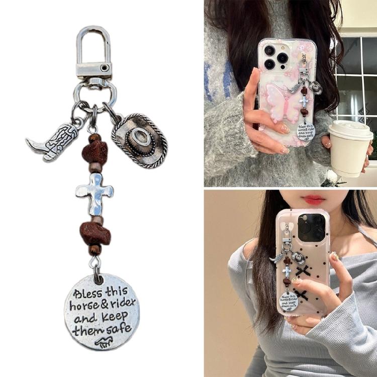 Multipurpose Horseshoe Keyring Alloy Keychain Sign of Protective Polished Finish Suitable for All Ages Daily Use