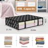 M-Modern-Storage Bins, Under Bed Storage Containers, Foldable Clothes Storage Box, Storage Organizer, With Handles Clothing