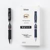 Baitong V-1 Black 0.5mm Click Gel Pen - Classic Signature Carbon Press-Type.