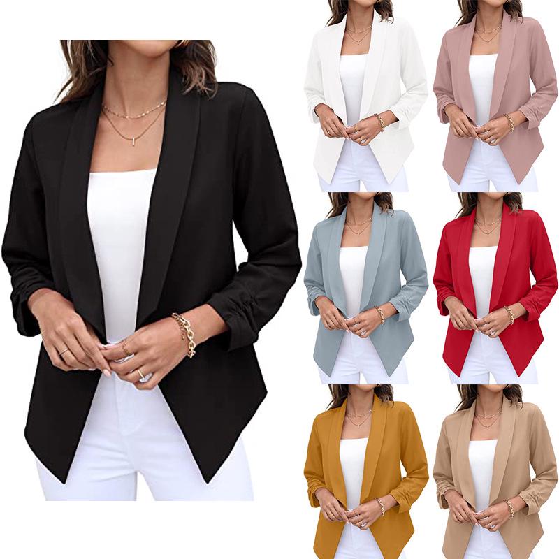 2025 Spring/Autumn Women's Non-Iron Casual Blazer - Professional Suit Jacket