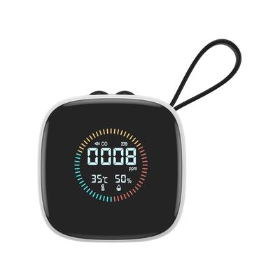 Carbon Monoxide Detectors With Temperature Humidity Monitor 144H Battery 85dB Alarm Easy Carry Gas Analyzers for Homes Use