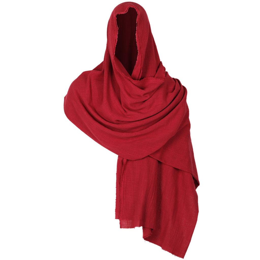 Medieval Hood Cloak Scarf Shoulder Cowl Shemagh Tacticals Desert Head Neck Scarf Arab Wrap Medieval Hood Cloak Cosplay Costume