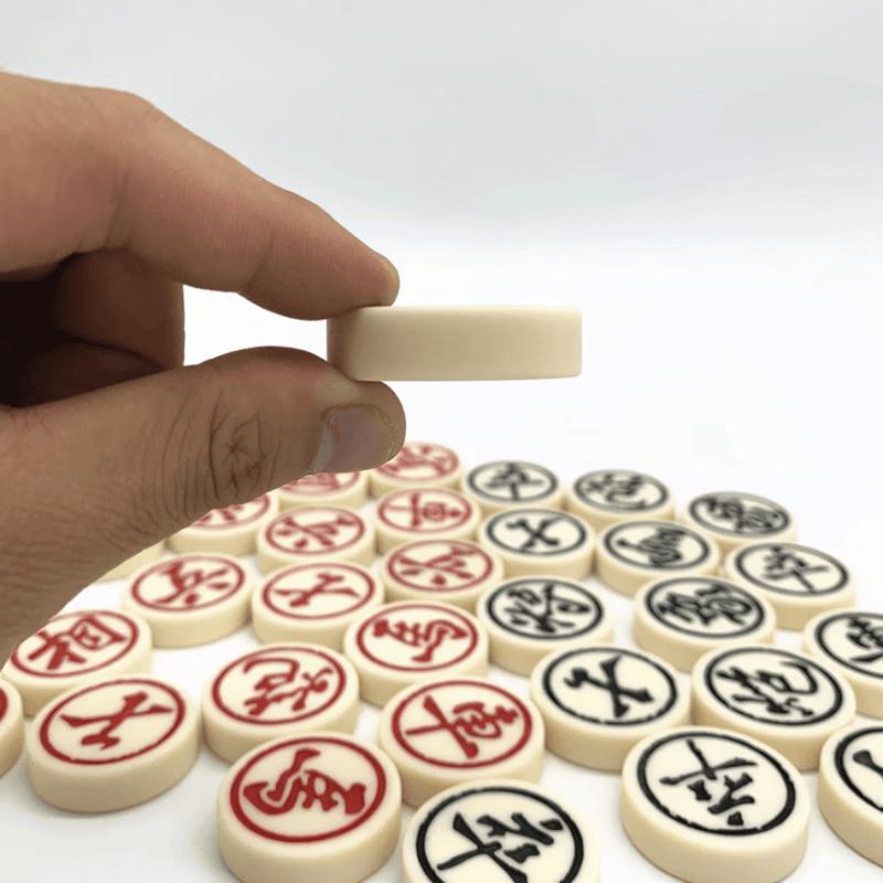 Mussels Portable Wooden Chinese Chess Set