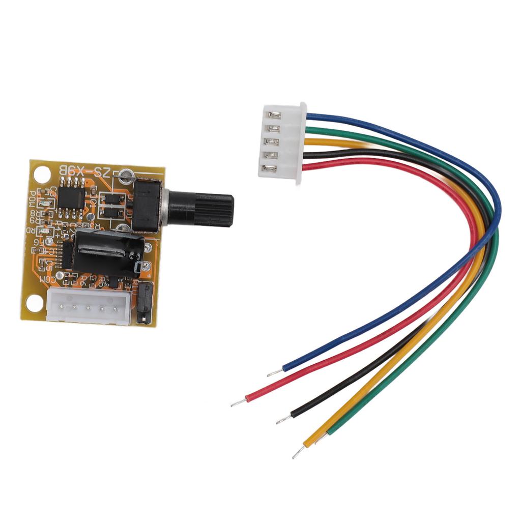 DC Motor Driver Module 3 Phase Sensorless Wide Voltage Brushless BLDC Motor Controller Board 15W