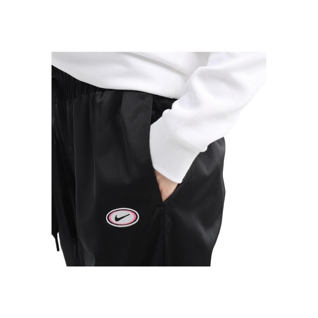Nike Casual Running Training Tapered Knit Long Pants Women Pants Black DA2467-010