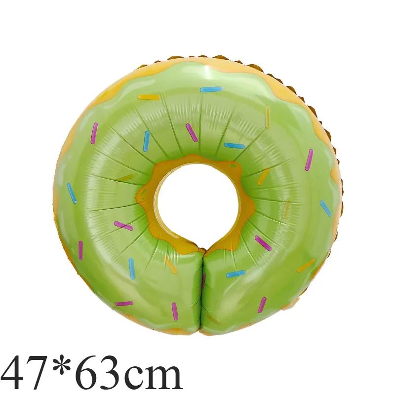 Donut Eiscreme Aluminiumfolienballon Sommer Dessert Ballon Geburtstagsparty Restaurant Dekoration Ballon