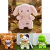 Série Jardim Coelho Raposa Esquilo Brinquedo de Pelúcia Com Algodão PP Para Decoração de Sala de Brinquedos Infantil
