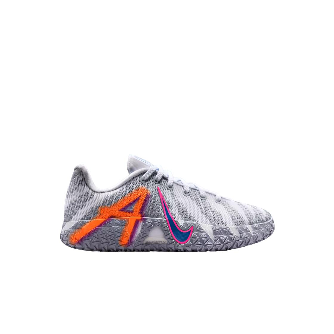 Кроссовки Nike Ja 3 GS Light Show для детей серые белые звездно-синие IB4773-100 36