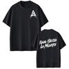 Rapper Anuel AA Real Hasta La Muerte T-Shirt Harajuku Mode Kurzarm T-Shirt Herren Damen HipHop Punk Baumwolle Sport Oberteil