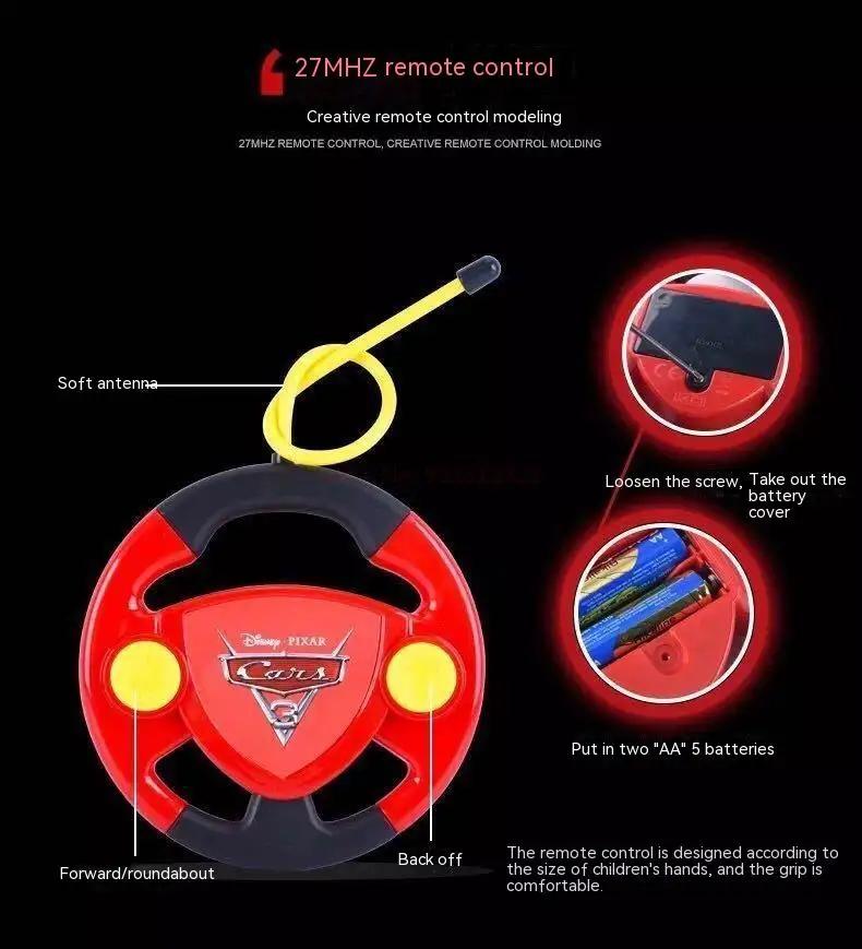 New Disney Pixar Cars 3 Remote Control Electric Remote Control Toy Car Lightning Mcqueen Cartoon Car Sports Car Model Kids Toys