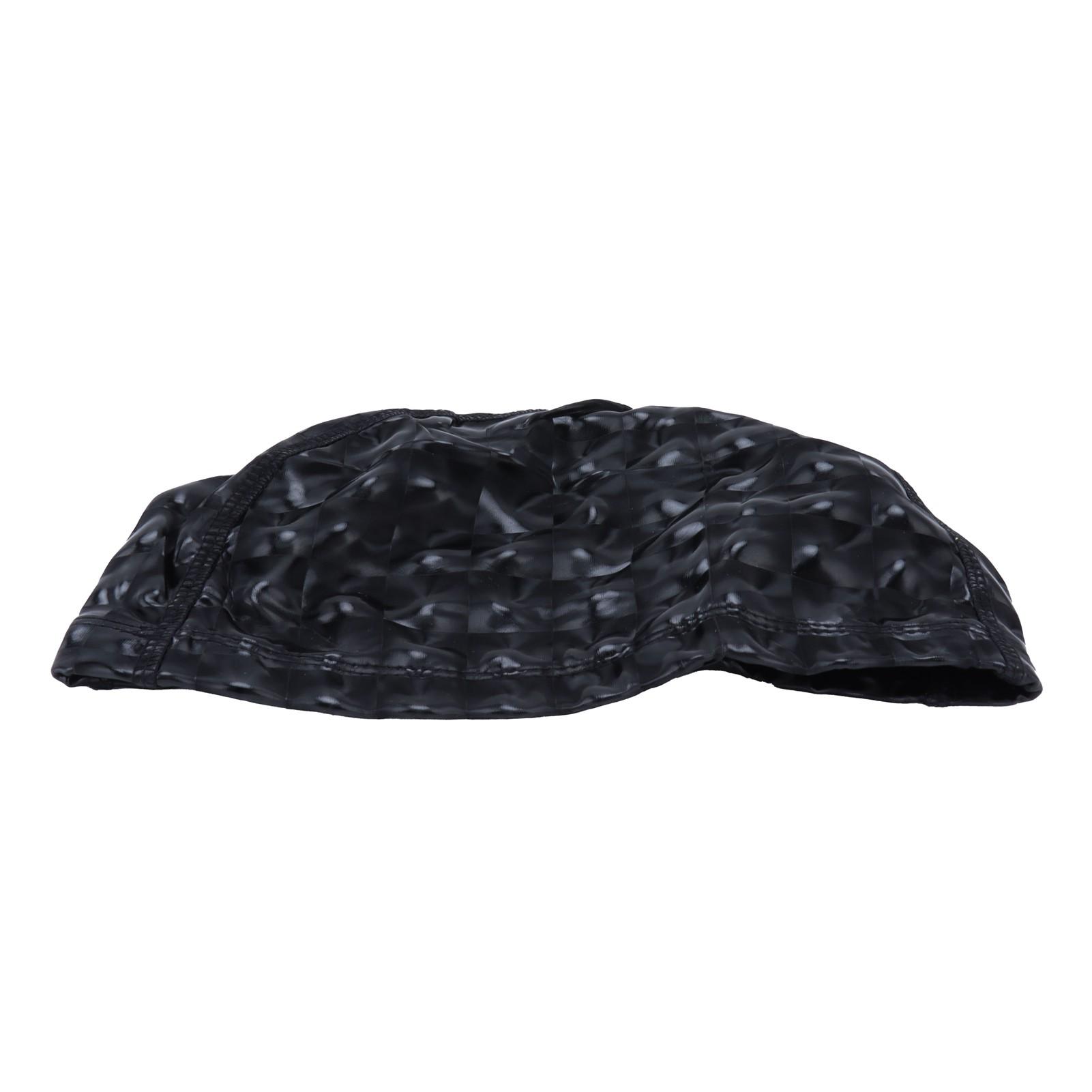 

Swimming Cap Bright Color Waterproof Swimming Cap Hot Spring Swimming Cap for Men and WomenPearl Black
