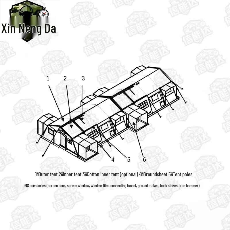 Xinnengda 2013-80 Frame Tent Accessory