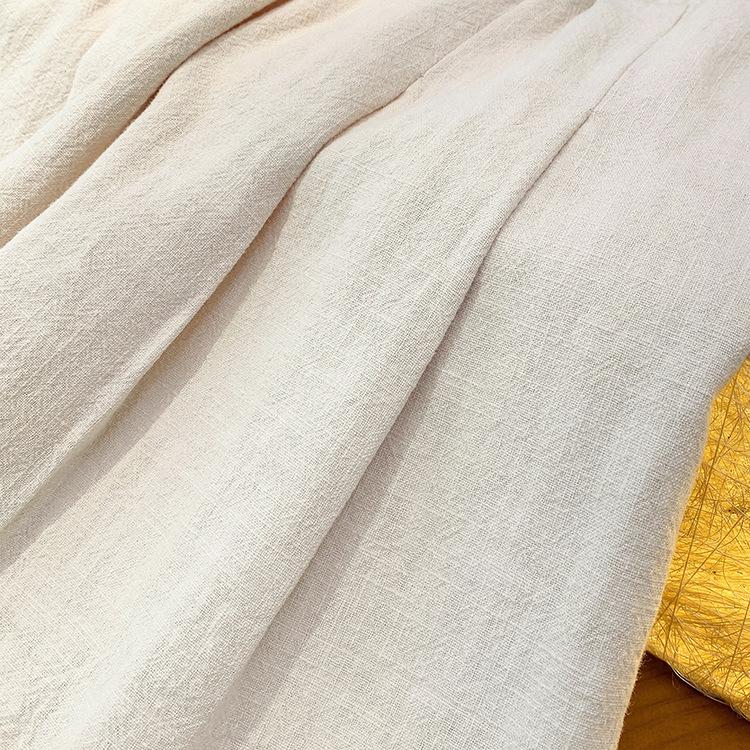 Women's Wide Leg Ramie Cotton Linen Pants - Spring/Summer 2025 Collection