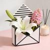 10 Pcs Envelope Florist Bouquet Packaging Boxes Empty Valentine's Day Floral Box Folding Paper Envelope Gift
