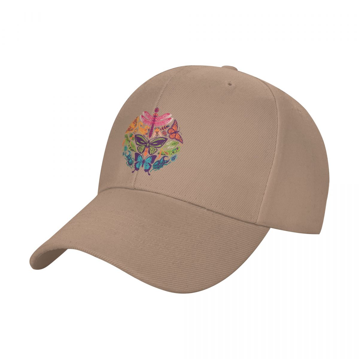 Bugs and Butterflies Baseball Cap Trucker Cap Hat Baseball Cap Sun Female Men s