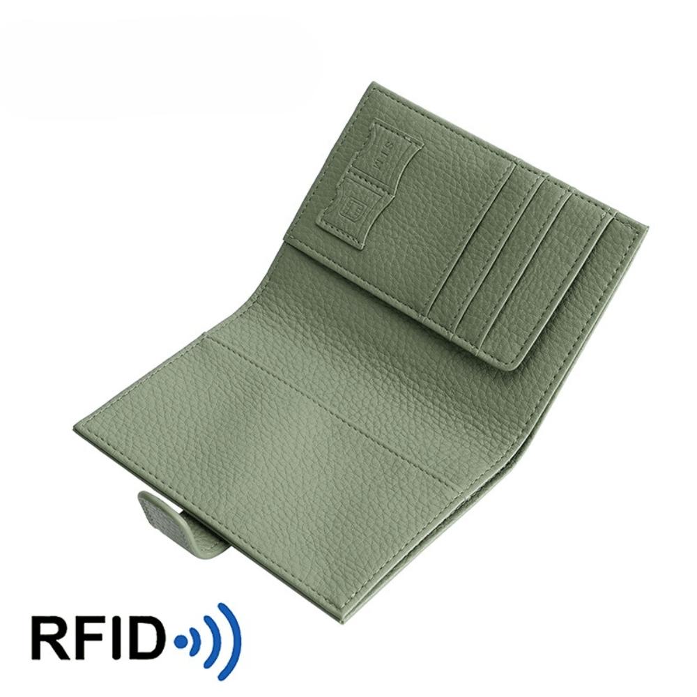 Multifunctional Wallet Travel Ticket Clip ID Case Wallet Universal RFID Passport Bag
