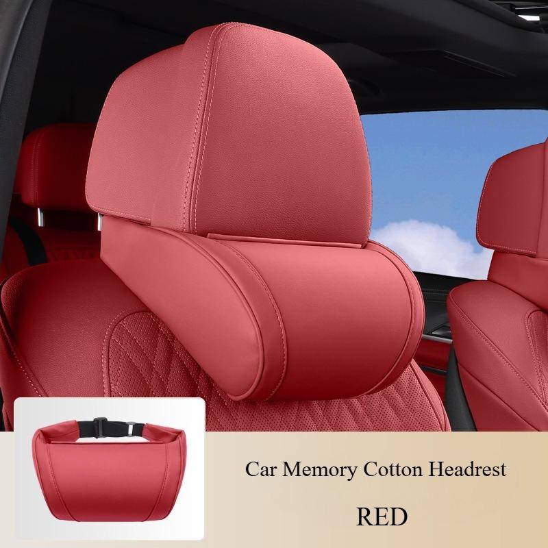 Memory Cotton Car Headrest Lumbar Support Driver's Seat Cushion Head And Neck Protection Pillow for Car Seat Accessories