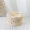 Pack of 2 Sturdy Cotton Rope Storage Baskets With Lid for Organizing Rope Keys and Toy In Elegant Color Designs