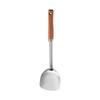 ZhiShi 304 Stainless Steel Wooden Handle Wok Spatula