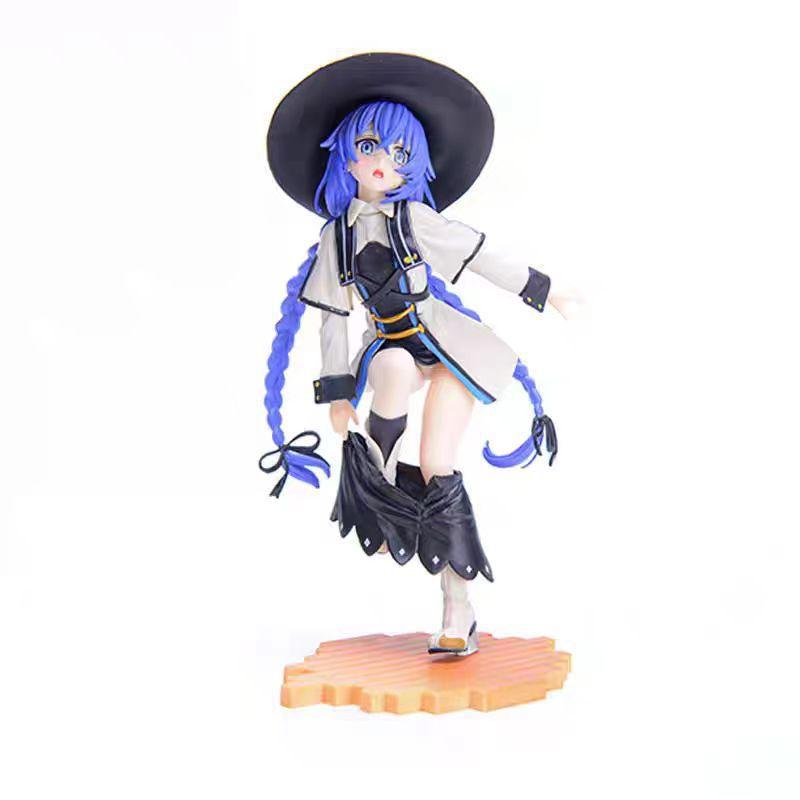 

Anime jobless reincarnation Luo Qixi hand-made dress-up scene, 19cm