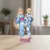 Klassenzimmer Des Animes 15cm Acryl-Ständer - Horikita Suzune & Karuizawa Kei || Heiße Anime Schreibtischdekoration Spielzeug