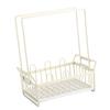 Sponge Rag Rack Dishcloth Drying Rack Sink Faucet Detergent Sponge Holder   for Kitchen Countertop