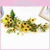 Faux Sunflower Decor Event Photography Props Wedding Party Home Gift Ornament