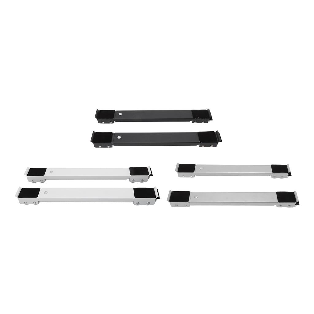 2pcs Furniture Appliance Roller Steel 300kg Load Bearing Stretchable Machine Moving Base for Dishwas