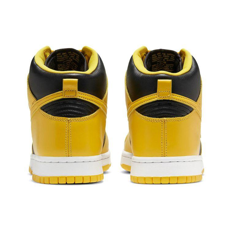 Nike Dunk High SP Iowa 2020 Unisex Sneakers Yellow Black Varsity-Maize CZ8149-002