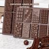 Moule de Cuisine en Silicone pour Gaufres, Biscuits, Chocolat et Toast
