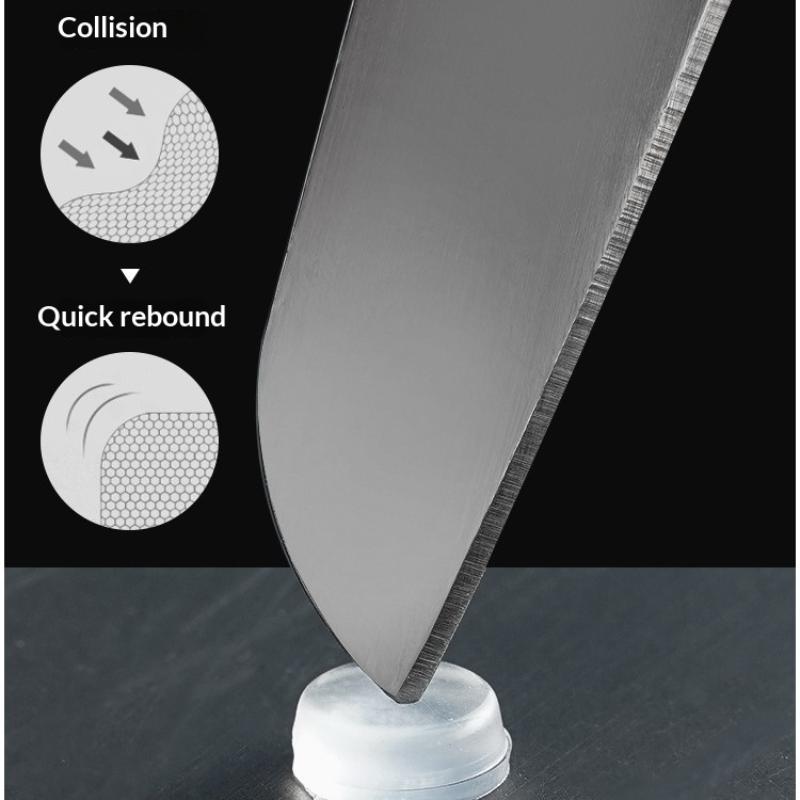 50Pcs Silicone Door Stopper Handle Bumpers Stickers Adhesive Anti-Collision Furniture Refrigerator Door Cabinet Protective Pads