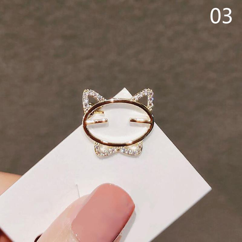 

Элегантная брошь-пинка в виде кошки с луной из опалового камня для женщин, милый котенок, животное, корсажная брошь, аксессуары для одежды, подарок, товары для вечеринки