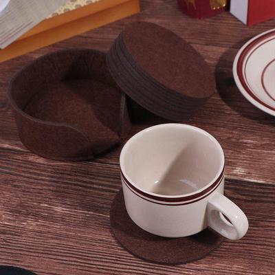 Water-absorbed Circular Tableware Wok Stand Nonslip Coffee Mat Kitchen Accessories Cup Mat Table Pad Teacup Mat Kettle Mat
