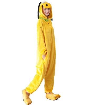 Halloweensky Cosplay Kostým Dospelí Pes Kigurumi Jednodielne Pyžamo Kreslená Onesie Oblečenie na celé telo