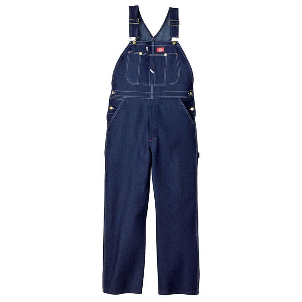 Dickies Indigo Overalls 83294 INDIGO BLUE DENIM Indigo Workwear Denim Pants Men's (Size 32x32)